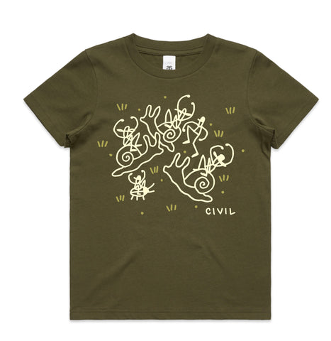 KIDS T-SHIRT "Slow and Steady"